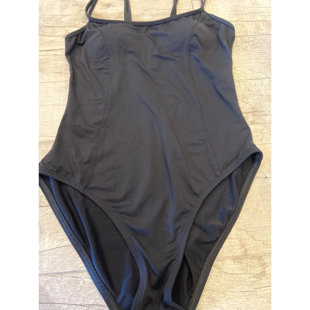 La Blanca by Rod Beattie‎ Women's One Piece Swimsuit Black Size 6